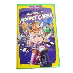 VINTAGE The Great Muppet Caper Jim Henson Productions 1993 VHS Tape Movie